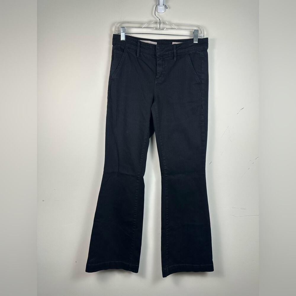 Pilcro and the Letterpress Black Flare Jeans